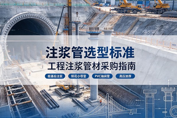 方正注浆管选型标准