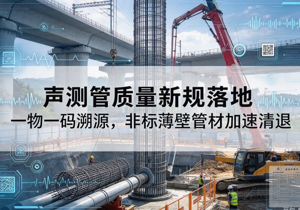 方正声测管质量新规落地，一物一码溯源，非标薄壁管材加速清退